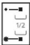 SHARP QW-GS53I443X-DE - 6.) 1/2 Halve lading knop - 3