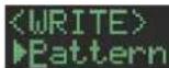 ROLAND TR-6S - Sichern eines Pattern, Kit oder der System-Einstellungen (WRITE) - 1