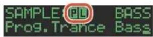 ROLAND TR-6S - Symbole im SAMPLE-Display - 1