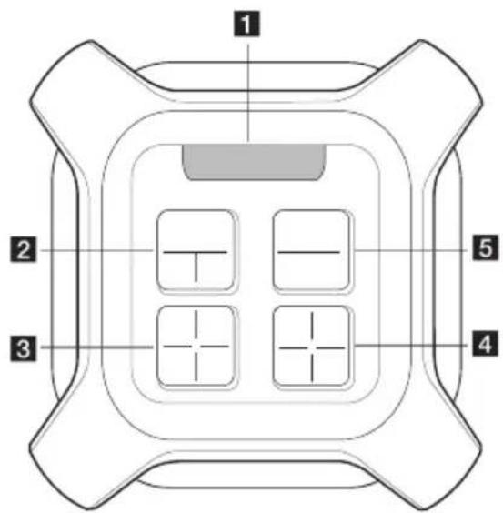 LG XBOOM RK7 - Oberseite - 1