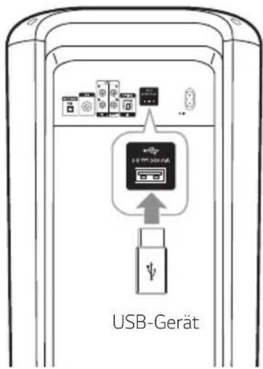 LG XBOOM RK7 - USB-Anschluss - 1