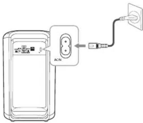 LG XBOOM RK7 - Netzkabelanschluss - 1