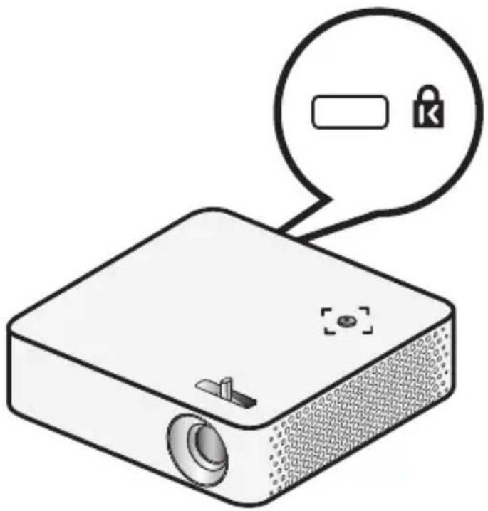 LG CineBeam PH30N - Kensington-Sicherheitssystem - 1
