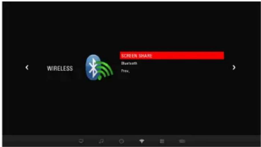 SCREEN SHARE Bluetooth Free.