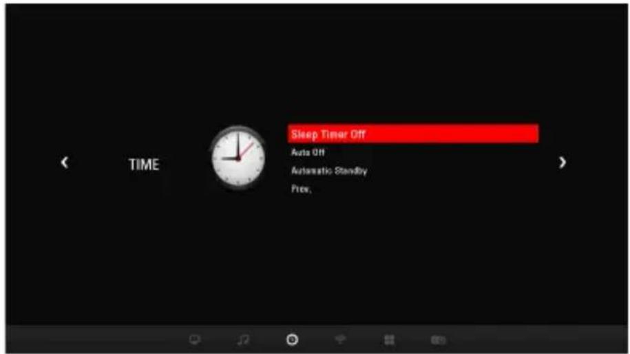 Sleep Timer Off Auto Off Automatic Standby Press