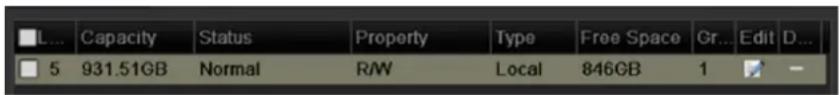 L... Capacity Status Property Type Free Space Gr... Edit D... 5 931.51GB Normal R/W Local 846GB 1 -