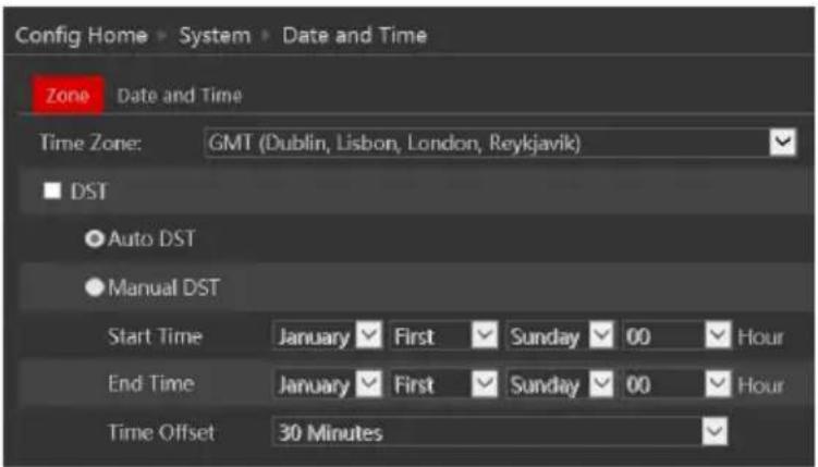 Provision-ISR DI-350IP5S36 - Date & Time Configuration - 1