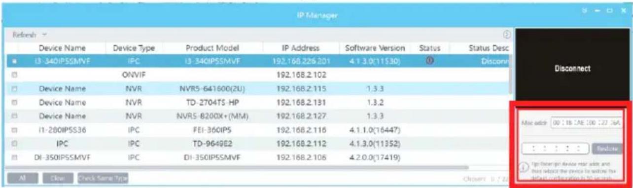 Provision-ISR DI-350IP5S36 - Q: How to find my password if I forget it? - 1