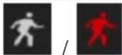 Provision-ISR DI-350IP5S36 - Icons and operation buttons: - 6