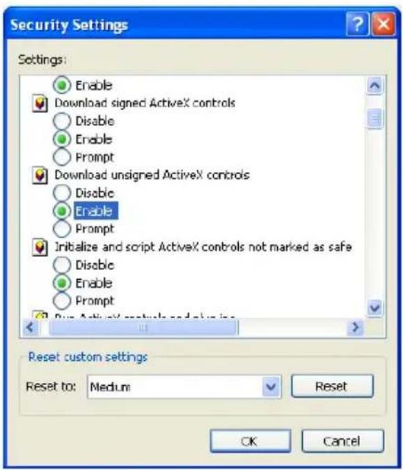 Provision-ISR I3-390IP5SVF - Q : IE cannot download ActiveX control. How can I do? - 3