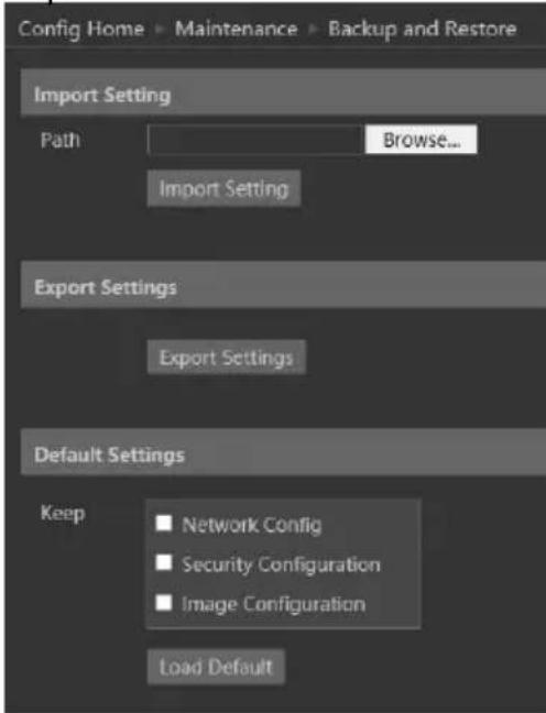 Provision-ISR I8-340IP5MVF+ - Configure Backup & Restore - 1