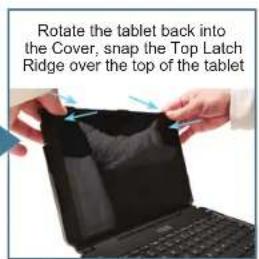 Gamber-Johnson 7160-1450-01 - HOW TO DOCK & UNDOCK THE TABLET - 3