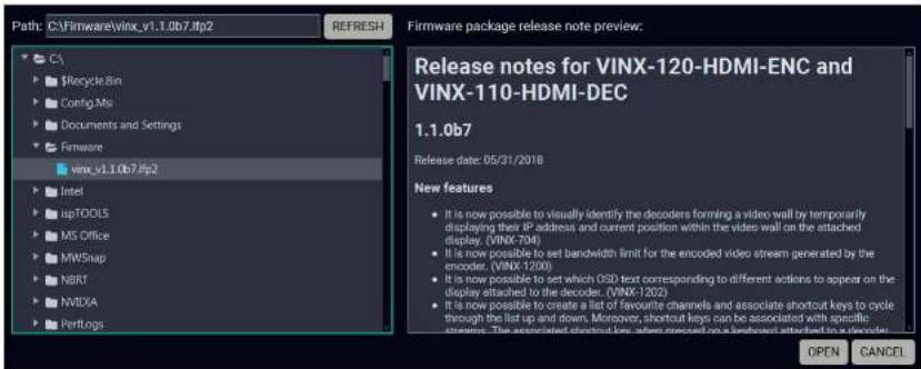 Lightware VINX-120-HDMI-ENC - Firmware Upgrading Steps - 2