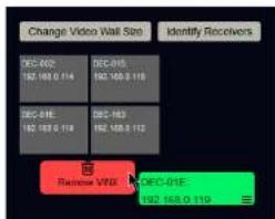 Lightware VINX-120-HDMI-ENC - Changing the Layout of the Decoders - 1