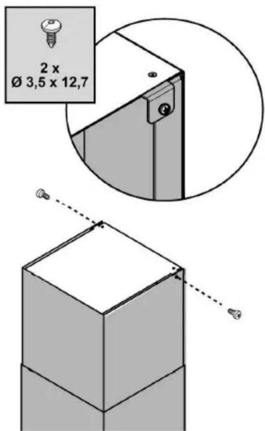 2 x Ø 3,5 x 12,7