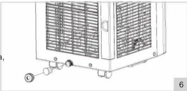 BESTRON AAC9000 - PULIZIA E MANUTENZIONE - Scarico dell'acqua - 1