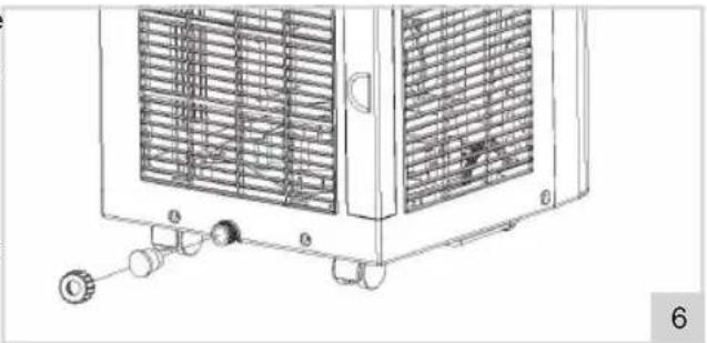 BESTRON AAC9000 - CLEANING AND MAINTENANCE - Water drainage - 1