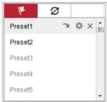 Hikvision DS-2CD2D21G0/M-D/NF - - Setting a Preset - 1