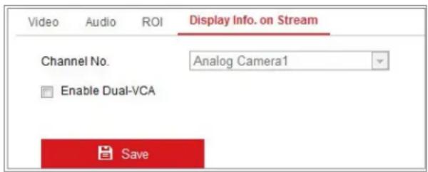 Hikvision DS-2CD2D21G0/M-D/NF - Display Info. on Stream - 1
