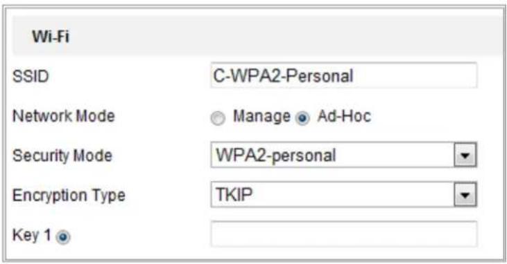 Hikvision DS-2CD2D21G0/M-D/NF - • Wireless Connection in Ad-hoc Mode - 1