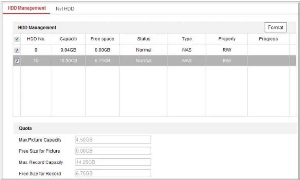 Hikvision DS-2CD2121G1-IDW - Add Net HDD. - 3