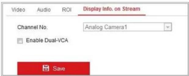 Hikvision DS-2CD5A46G0-IZ/UH - Display Info. on Stream - 1