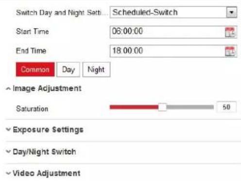 Hikvision DS-2CD6365G0E-I(V)(S) - Day/Night Scheduled Switch - 2