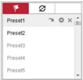 Hikvision DS-2CD2723G1-IZ(S) - - Setting a Preset: - 1