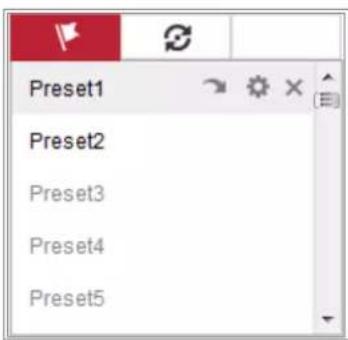 Hikvision DS-2CD2423G0-I(W) - - Setting a Preset: - 1
