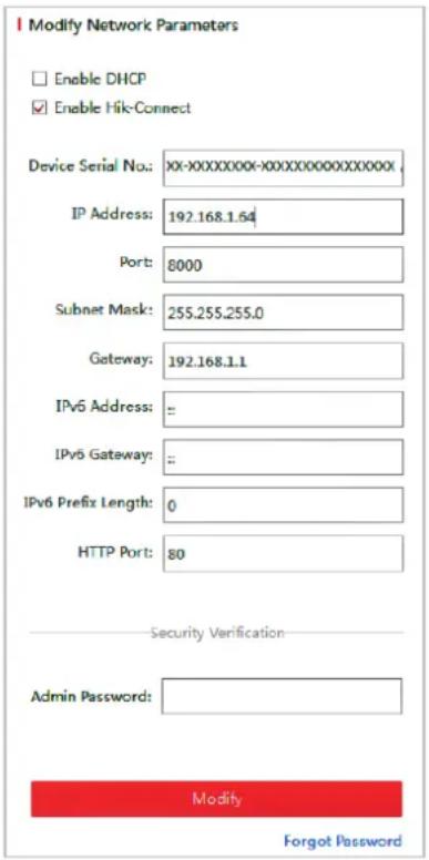 Hikvision DS-2DF8A836IX-AEL - Note: - 1