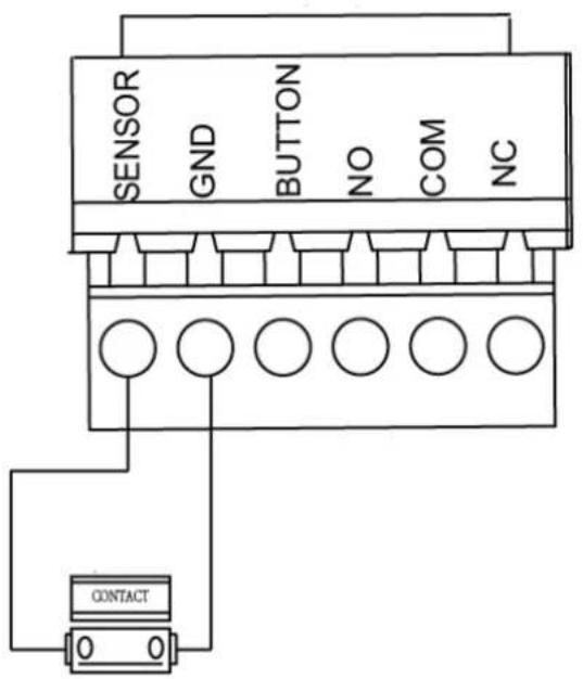 SENSOR GND BUTTON NO COM NC CONTACT