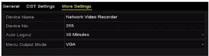 Hikvision IK-4142BH-MH/P - Configuring More Settings - 1