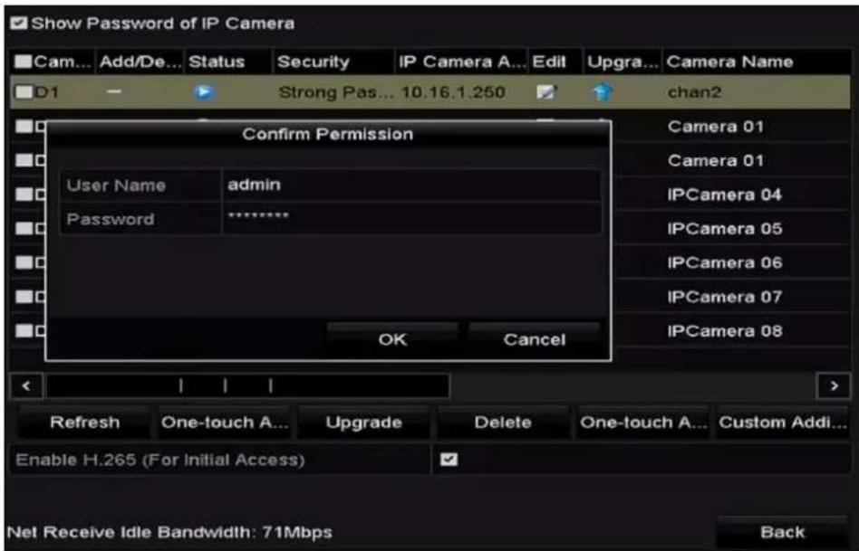 Hikvision IK-4142BH-MH/P - Enabling the Password of IP Camera Visible - 1