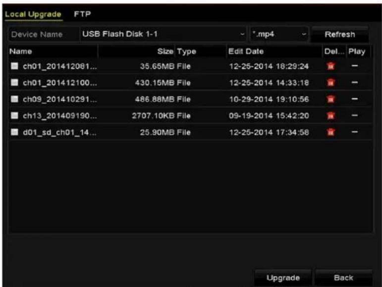 Hikvision IK-4142BH-MH/P - Upgrading by Local Backup Device - 1