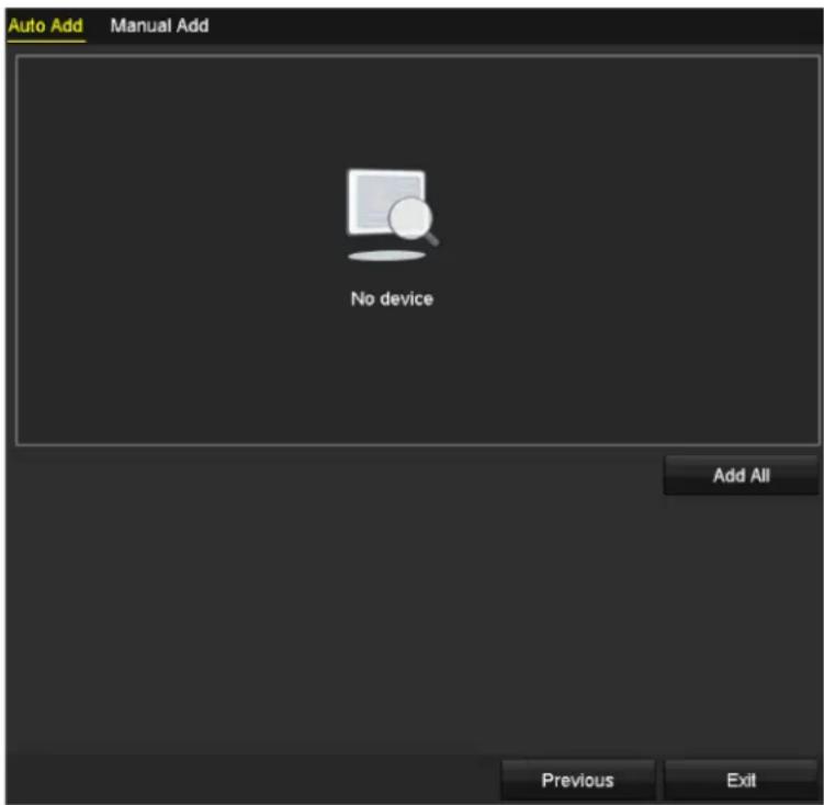 Hikvision IK-4142B-MH/W - ● Automacally Add Cameras (for Non-PoE Models) - 1