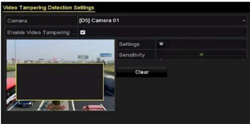 Hikvision IK-4142B-MH/W - Detecting Video Tampering Alarm - 1