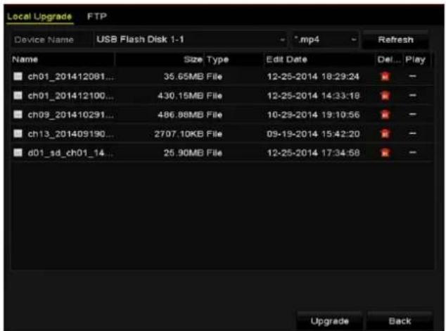 Hikvision IK-4142B-MH/W - Upgrading by Local Backup Device - 1