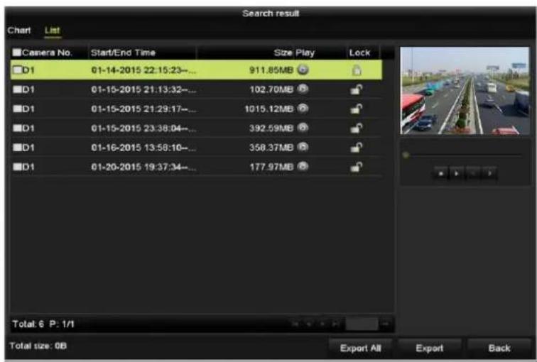 Hikvision IK-4142B-MH/W - Step 1 Go to Menu > Export. - 2