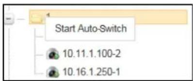 Start Auto-Switch 10.11.1.100-2 10.16.1.250-1