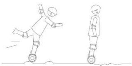 NINEBOT miniPLUS - Warnung - 2