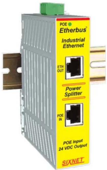 Red Lion EB-PSE-24V-1B - PoE Splitter RJ45 Wiring - 1