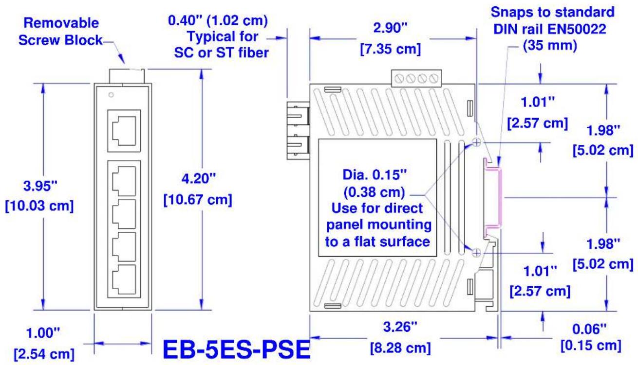 Red Lion EB-PSE-24V-1B - Recommended DIN rail removal steps: - 3