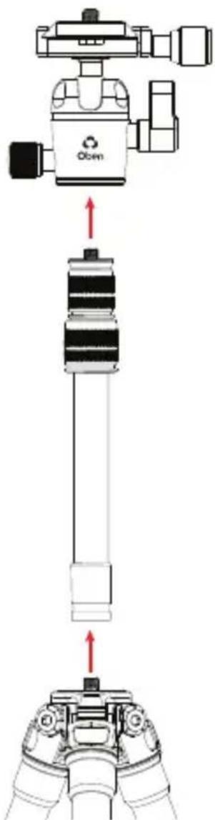 Oben CTT-1000 - LEG ANGLE ADJUSTMENT - 1
