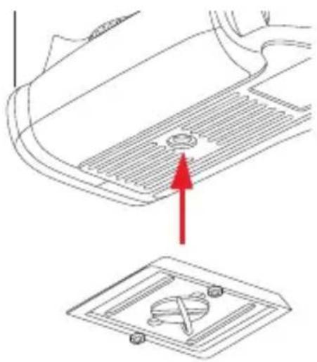 Oben CTT-1000 - MOUNTING THE QUICK-RELEASE PLATE TO THE CAMERA - 1