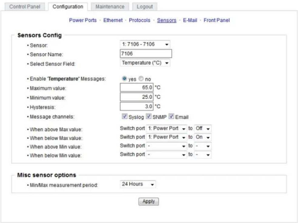 GUDE Expert Power Control 1104 - Sensors - 1