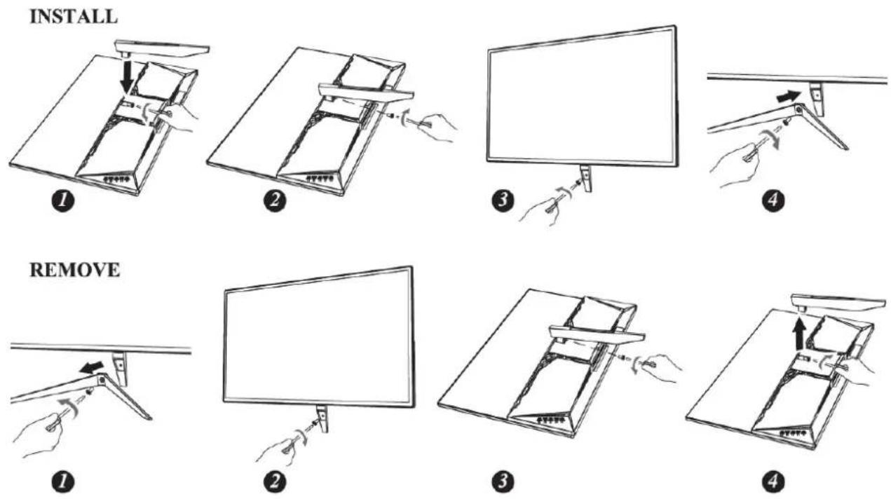 HANNSPREE HC 281 UPB - INSTALLATION INSTRUCTIONS - 1