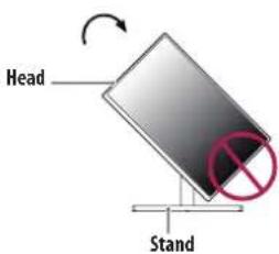 LG 27BL55U - Pivot Feature - 1
