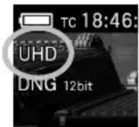 TC 18:46: UHD DNG 12bit