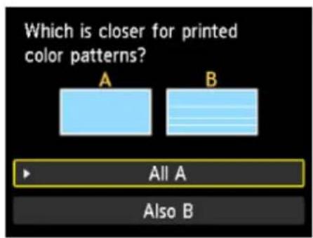 CANON Maxify MB2120 - Examining the Nozzle Check Pattern - 3