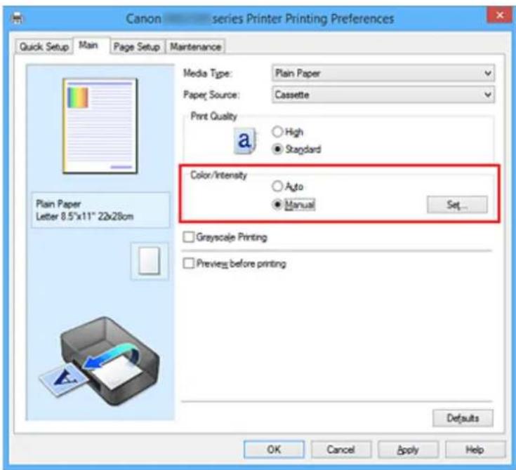 CANON Maxify MB2120 - Adjusting Color Balance - 2
